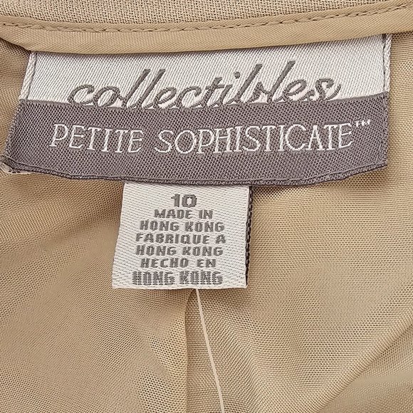 Petite Sophisticate Vintage Pencil Suit Skirt | NWT | 10P | Bone/Cream - Picture 14 of 16